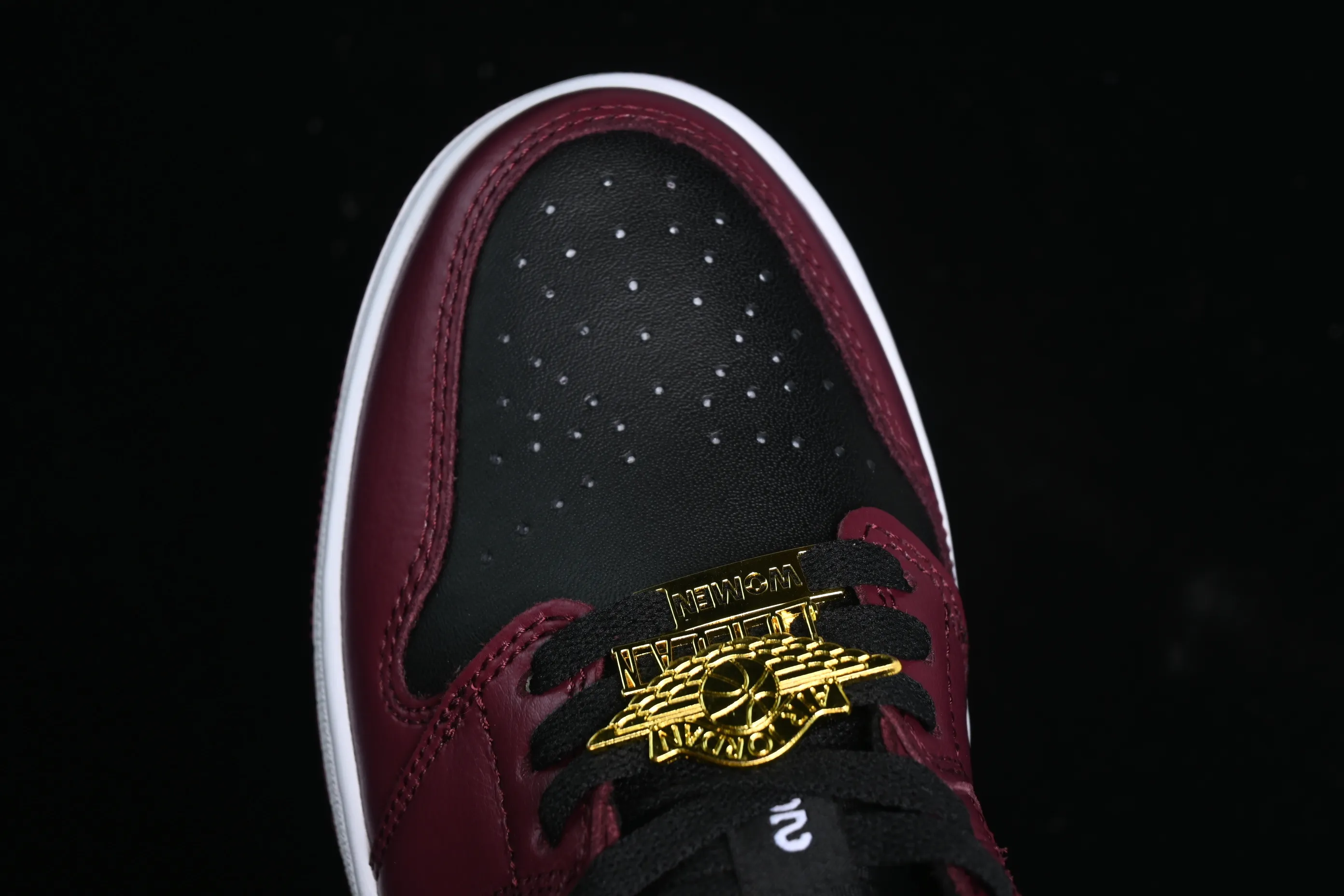 All categories Air Jordan Jordan series basketball shoes Air Jordan 1 Low Air Jordan 1 Low AJ1 Joe 1 black wine red metal flying wings DB6491-600
